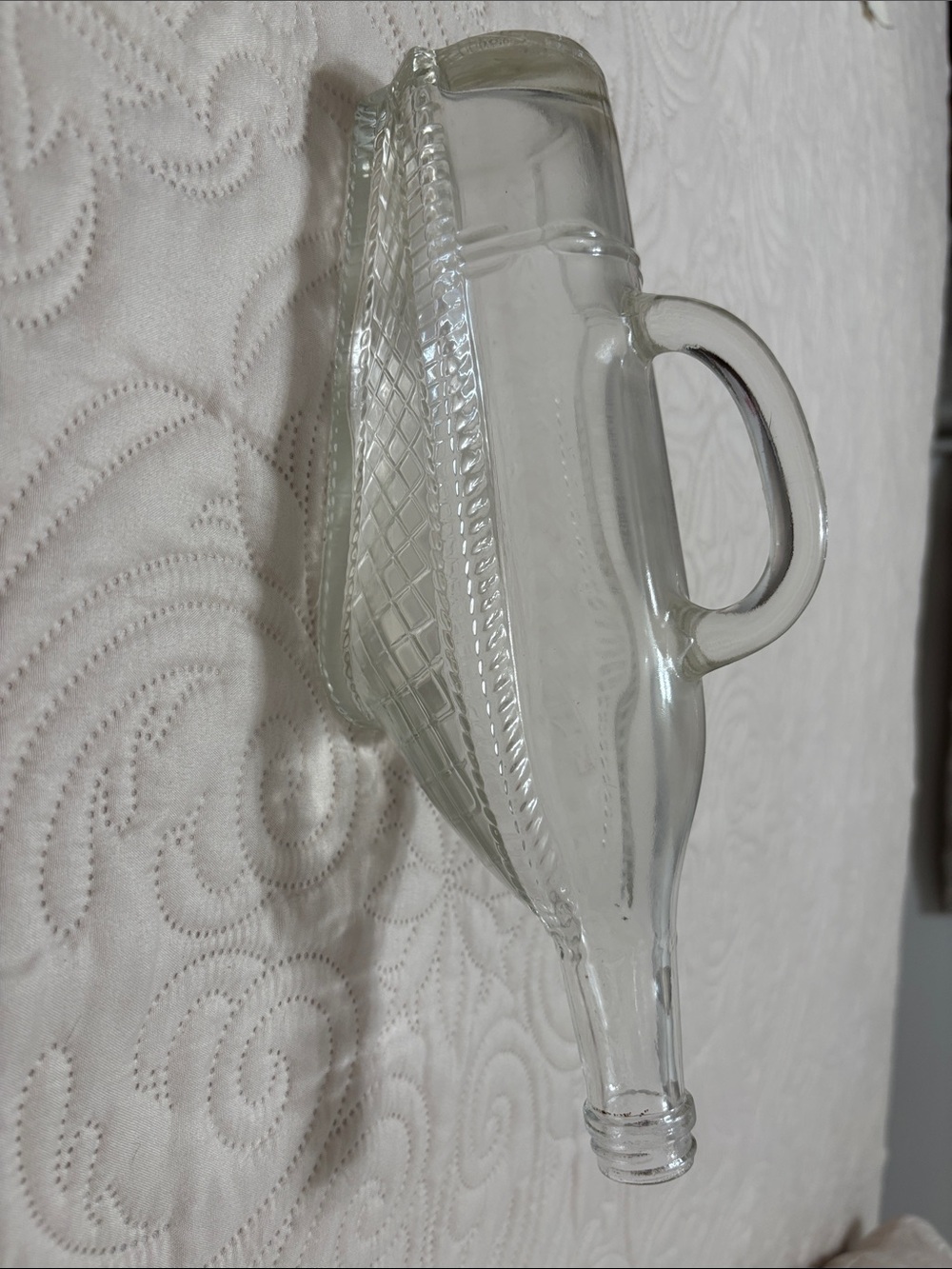 Clear Glass wine decanter